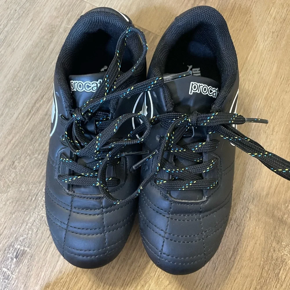Black Puma Procat Soccer Cleats size‎ 10 - Picture 2 of 7